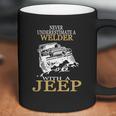 [154] Welder With A Jeep Tshirt Coffee Mug